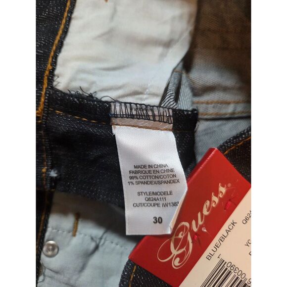 Guess Jeans Doheny Dark Blue Womens Size 30 NWT - Picture 6 of 7